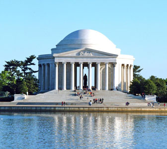 Visitar el monumento Jefferson Washington
